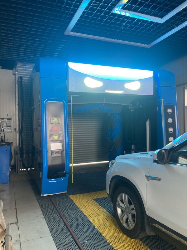 Lavatrice automatica a color zaffiro CF380 con schermo pubblicitario intelligente