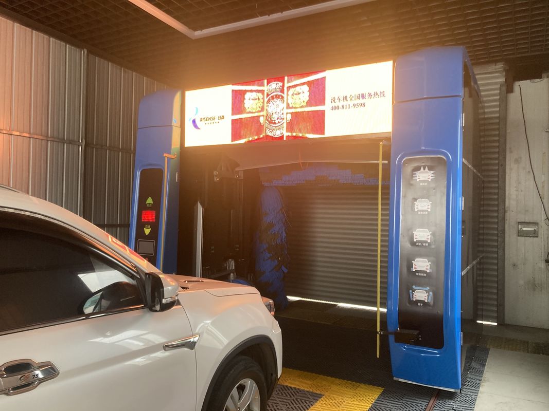 Lavatrice automatica a color zaffiro CF380 con schermo pubblicitario intelligente