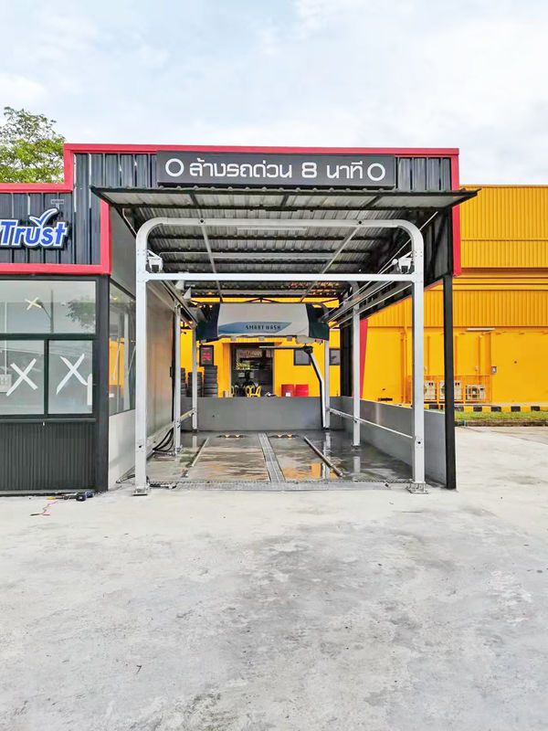 360 attrezzature di lavaggio auto senza contatto con potenza di uscita di 42 kW e sistema di spruzzatura senza asciugatura