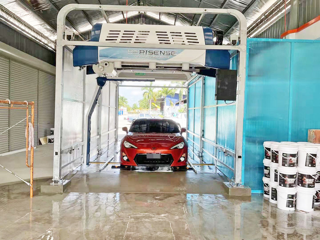 360 attrezzature di lavaggio auto senza contatto con potenza di uscita di 42 kW e sistema di spruzzatura senza asciugatura