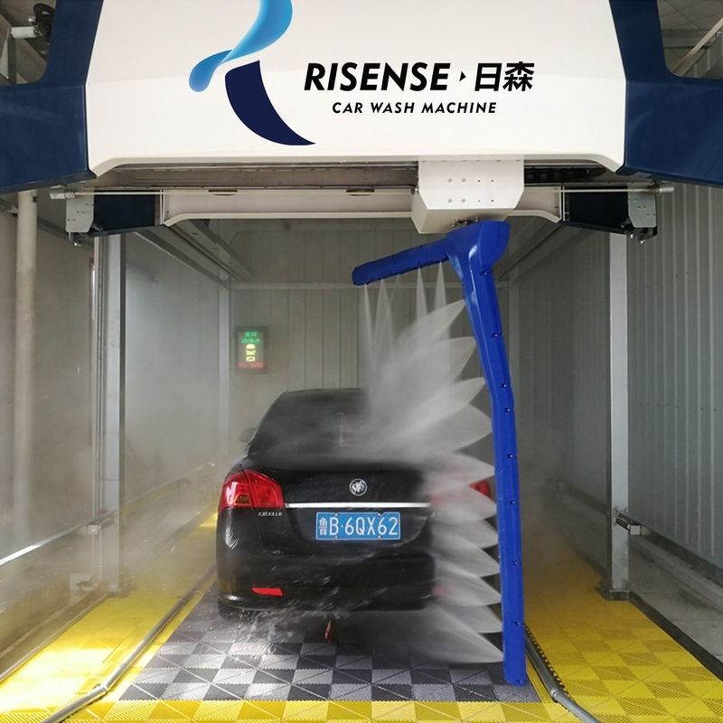 360 attrezzature di lavaggio auto senza contatto con potenza di uscita di 42 kW e sistema di spruzzatura senza asciugatura