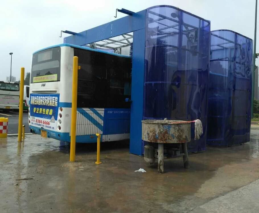 3 spazzole Lavatrice automatica con asciugatrice d'aria Dimensione 2150*4680*5200mm