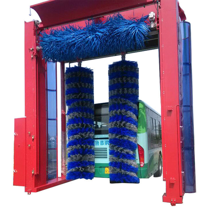 CB-730 Portal Foam Bus O Truck Washing Plant con spazzole asciugatrici ad aria
