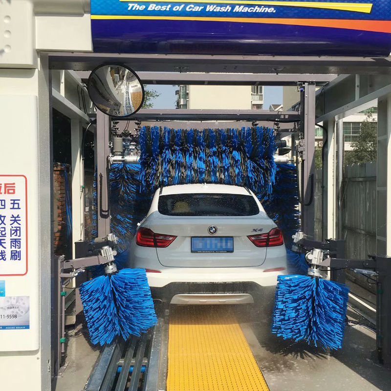 Prova la comodità del nostro sistema automatico di lavaggio con spazzola per il tipo di tunnel per auto