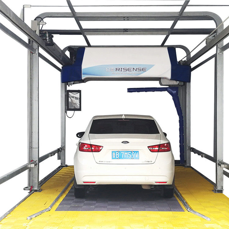 Lavatrice di auto senza contatto galvanizzata a caldo con sistema di asciugatura rapida all'aria integrato