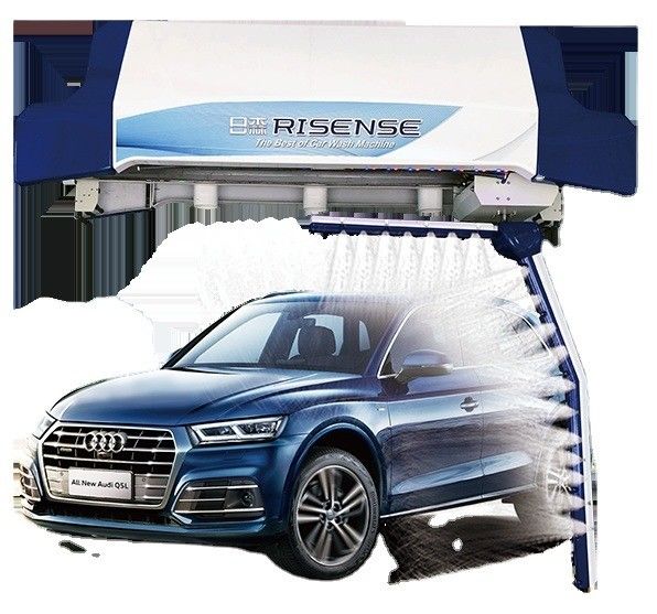 Pompe ad alta pressione Macchina per lavaggio auto automatico completo per stile di design elegante e grandi dimensioni