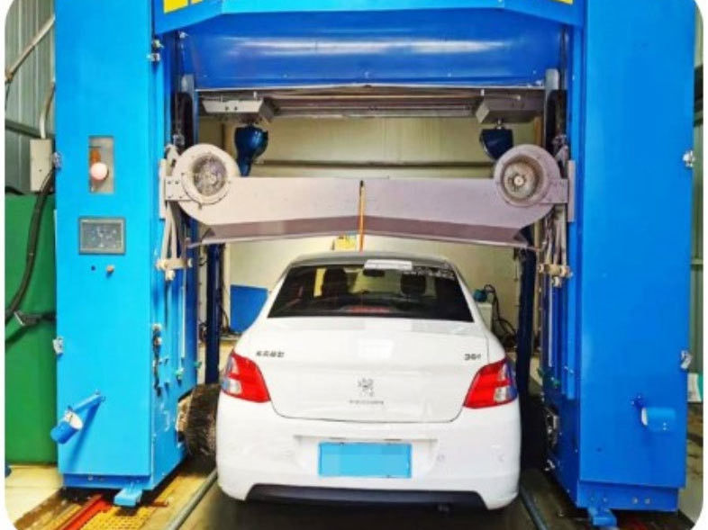 Cornice galvanizzata Risense due braccio pieno automatico senza contatto lavaggio dell'auto per lavaggio fine