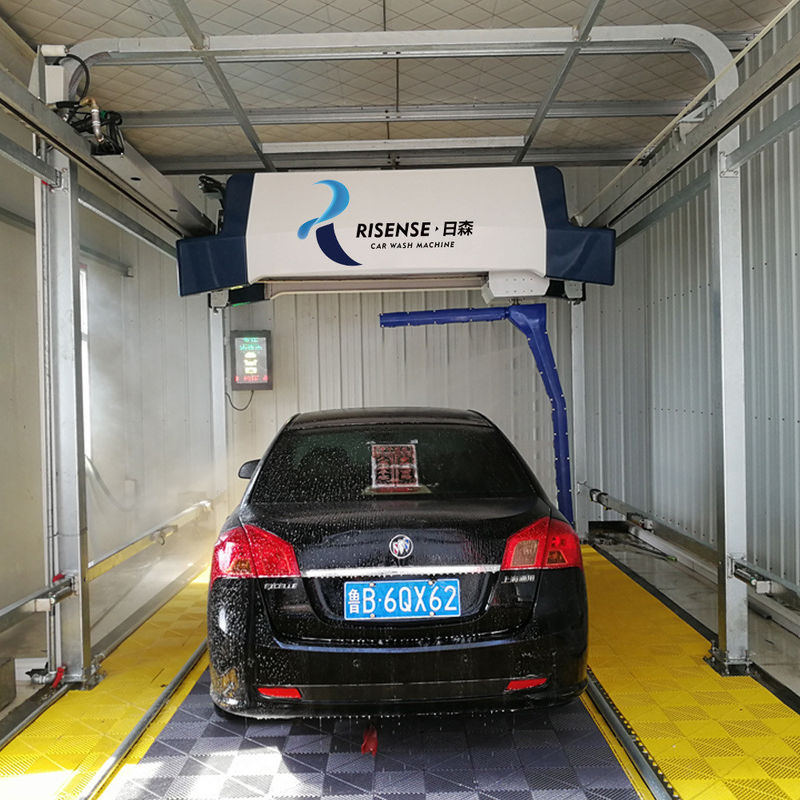 Lavaggio laser senza contatto a braccio singolo 360 La soluzione perfetta per il lavaggio auto