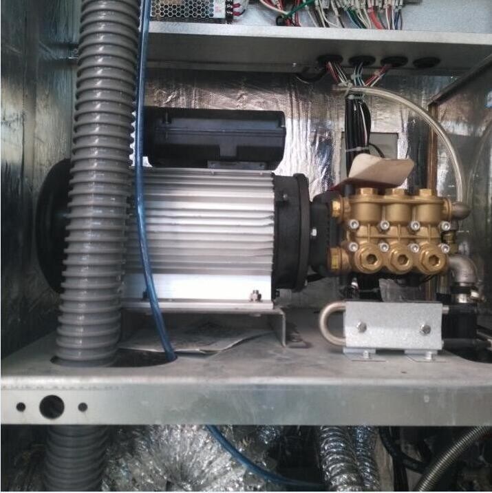 Lavatrice di auto in acciaio galvanizzato a caldo a fase singola 220V 5.5KW per stazioni a monete