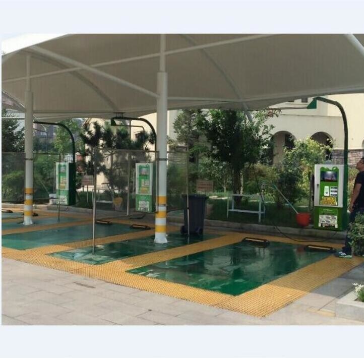 Lavatrice di auto in acciaio galvanizzato a caldo a fase singola 220V 5.5KW per stazioni a monete