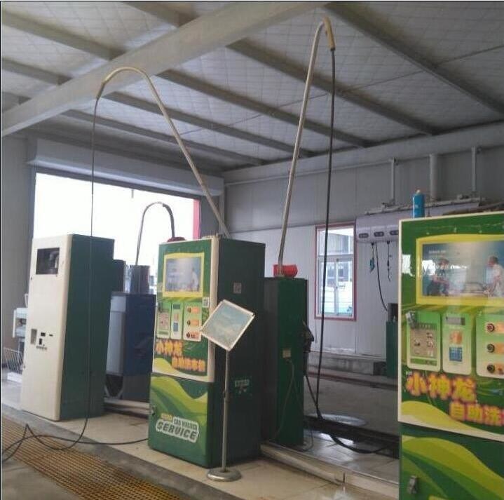 Lavatrice di auto in acciaio galvanizzato a caldo a fase singola 220V 5.5KW per stazioni a monete